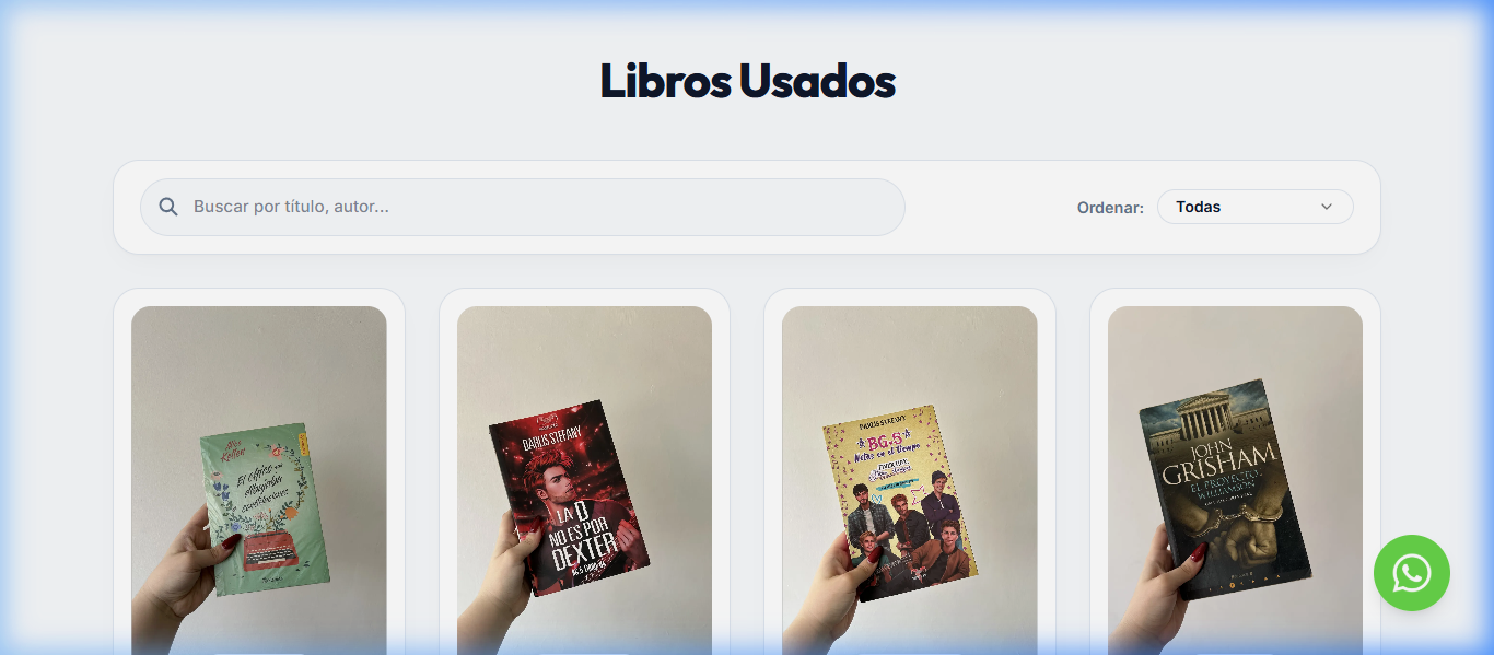 Catálogo Especializado de Libros Usados y Segunda Mano